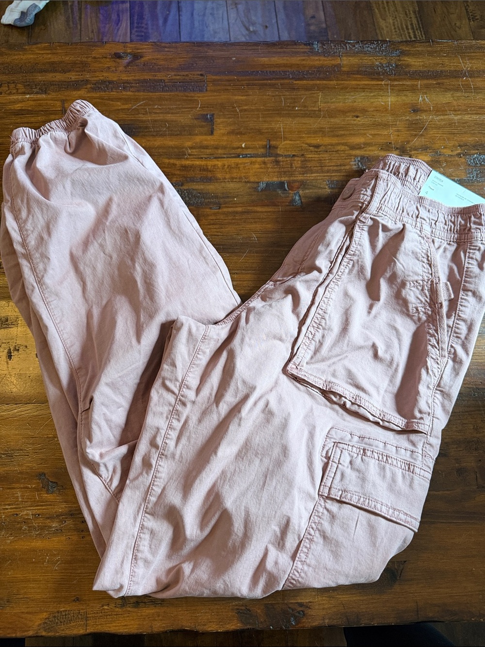 American Eagle Outfitters Women's Pink Cargo Joggers